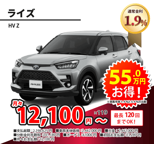 トヨタ　ライズ